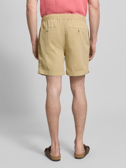 GANT Regular Fit Shorts mit elastischem Bund Modell 'SUNFADED' Beige 5