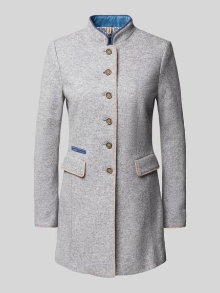 White Label Blazer met klepzakken Lichtgrijs - 2
