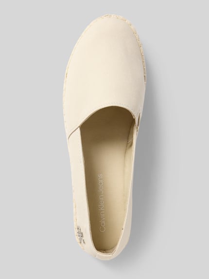 Calvin Klein Jeans Espadrilles met plateauzool Zand - 3