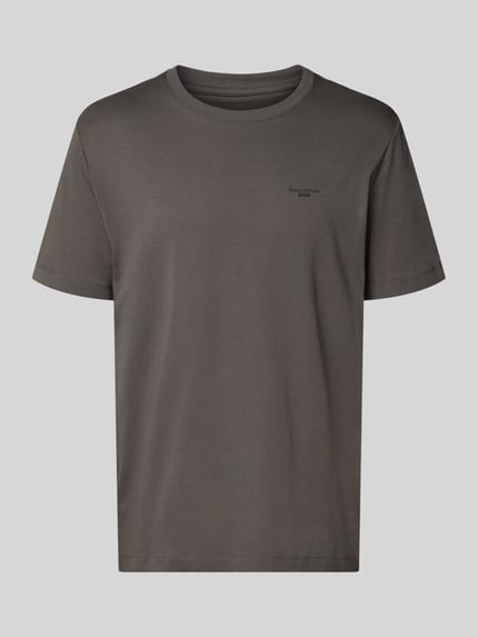 Marc O'Polo DENIM Regular Fit T-Shirt aus reiner Baumwolle Anthrazit 2