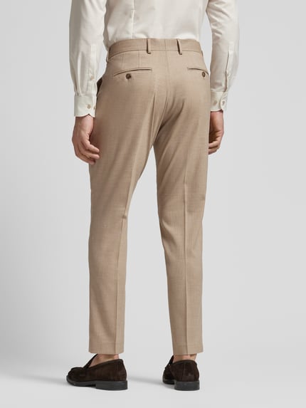 Selected Slim Fit Anzughose mit Woll-Anteil Modell 'NEIL' Sand 5