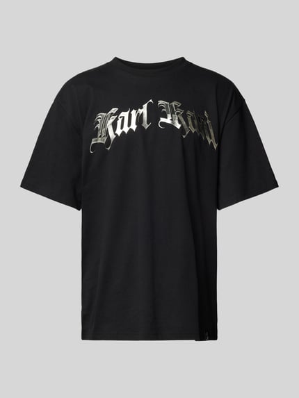 Karl Kani T-Shirt mit Label-Print Black 2