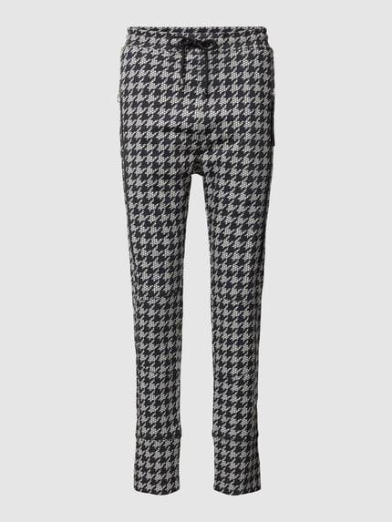 MAC Stoffhose mit Allover-Muster Modell 'FUTURE 2.0' Black 2