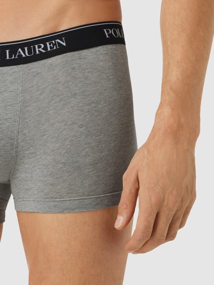 Polo Ralph Lauren Underwear Trunks im 3er-Pack Mittelgrau 3