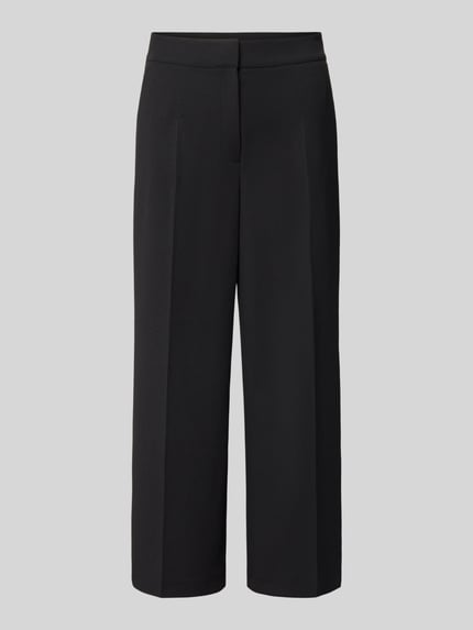 Spodnie o kroju regular fit szerokie ze kantami model 'LT JULI' Shop The Look MANNEQUINE