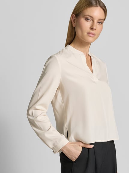 s.Oliver BLACK LABEL regular fit tuniek van modalmix Wit - 3