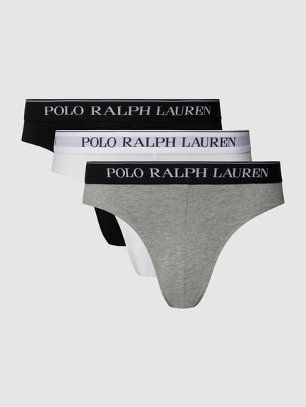Polo Ralph Lauren Underwear Slips im 3er-Pack Flanell Melange 2
