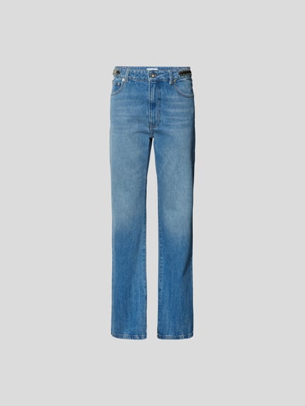 Rabanne flared cut jeans in 5-pocketmodel Jeansblauw - 2