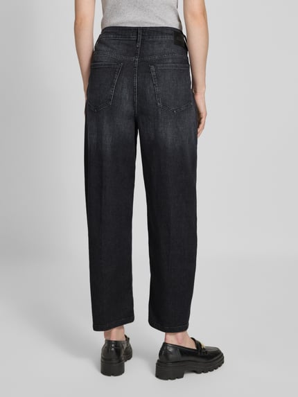 DRYKORN Relaxed Fit Jeans mit Eingrifftaschen Modell 'FLOWN' Anthrazit 5