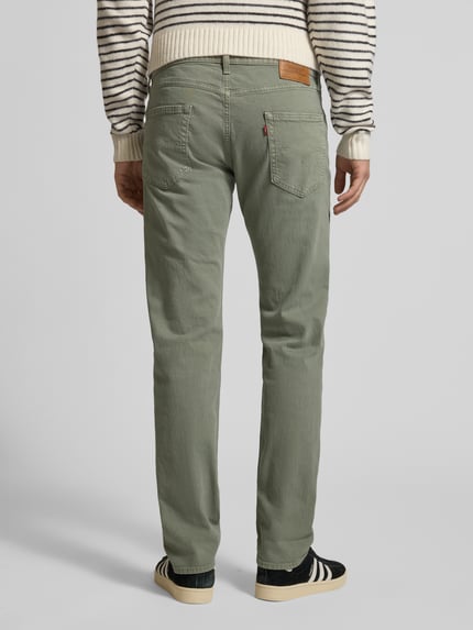 Levi's® Tapered Fit Jeans aus Baumwoll-Mix Modell '502®' Rauchblau 5
