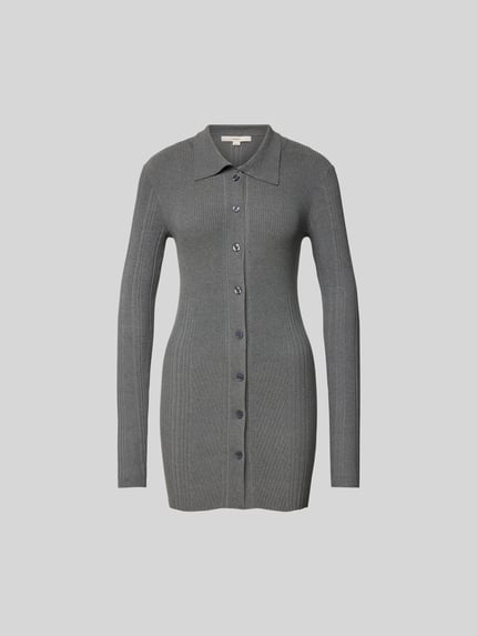 Remain Cardigan met knoopsluiting Middengrijs - 2