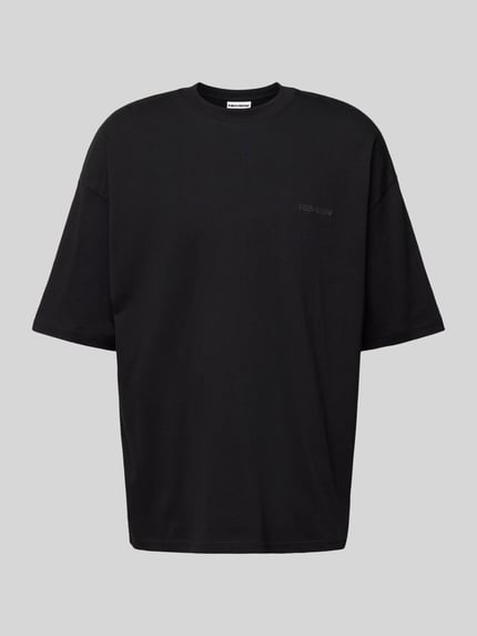 Oversized T-Shirt mit Label-Print Shop The Look MANNEQUINE