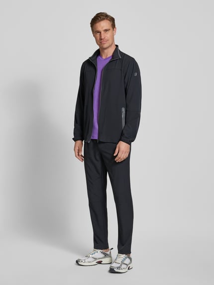 JOY Sweatjacke mit Reißverschluss Modell 'MASSIMO' Black 1