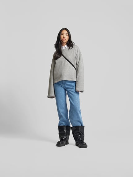 Nanushka Loose fit jeans van puur katoen Jeansblauw - 1