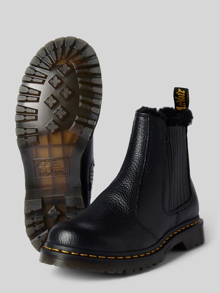 Dr. Martens Chelsea Boots mit Logo-Patch Modell 'Leonore' Black 4