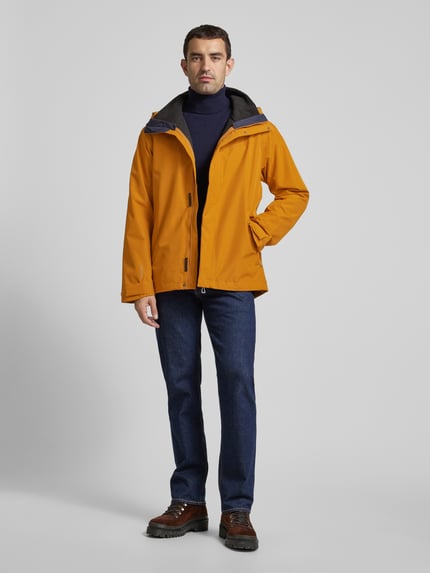 Schöffel Softshell-Jacke mit Label-Print Modell 'OKERE' GELB 1