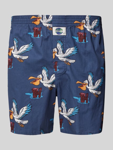 D.E.A.L Boxershorts met elastische band Blauw - 1