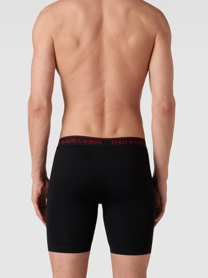 Polo Ralph Lauren Underwear Boxershort met mesh inzetten, model 'LIGHT SPORT HEATHER' Zwart - 4
