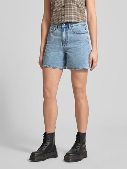 Calvin Klein Jeans A-Line Jeansshorts aus reiner Baumwolle Jeansblau 4