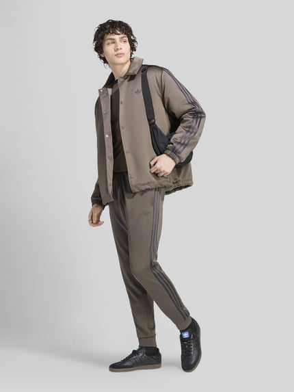 adidas Originals Bomberjacke mit Logo-Print 3S JKT Anthrazit 1