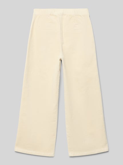 MANGO Cordhose mit elastischem Bund Modell 'lula' Ecru 3