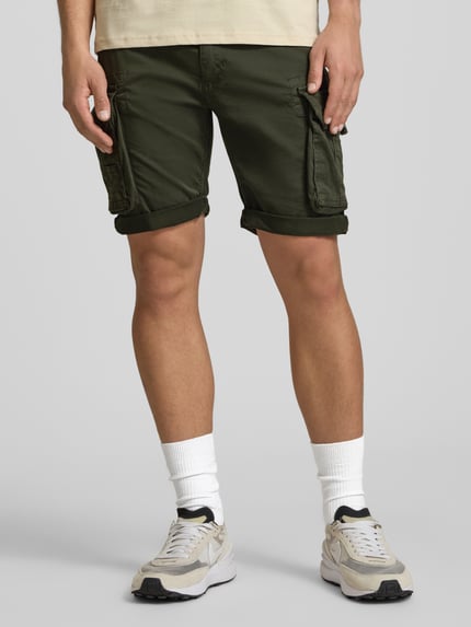 Alpha Industries Shorts mit Cargotaschen Modell 'CREW SHORT' Anthrazit 4