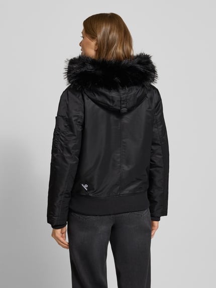 khujo Jacke mit Pattentaschen Modell 'TYLA' Black 5