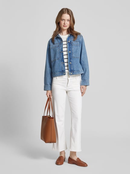 CAMBIO Jeans in verkürzter Passform Offwhite 1