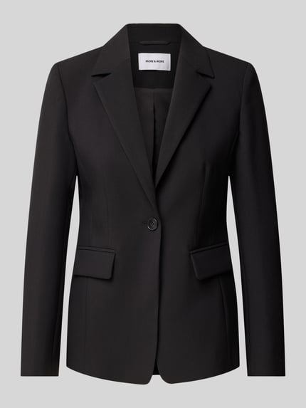 Slim Fit Blazer mit Pattentaschen Shop The Look MANNEQUINE