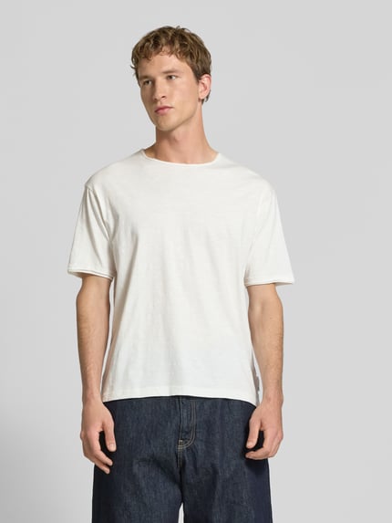 Marc O'Polo DENIM relaxed fit T-shirt van puur katoen Wit - 4