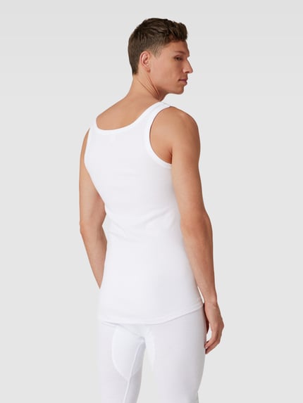 GÖTZBURG 1889 Tanktop aus Baumwolle Modell 'Pure' Weiss 5