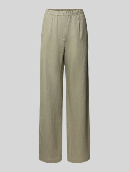 Stoffhose mit Knopfverschluss Modell 'SATOVE' Shop The Look MANNEQUINE