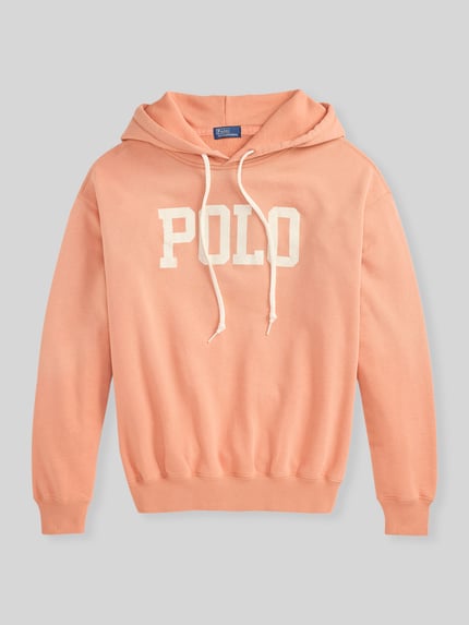 Polo Ralph Lauren hoodie in relaxed fit van katoenmix Koraal - 2