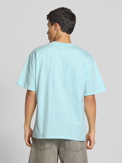 Karl Kani T-Shirt mit Label-Stitching Ocean 5