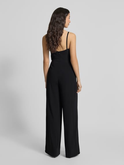 Jake*s Cocktail Jumpsuit met knoopdetail Zwart - 5