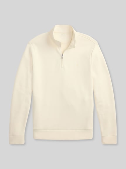 Polo Ralph Lauren Troyer o kroju regular fit z mieszanki bawełny Złamany biały 2