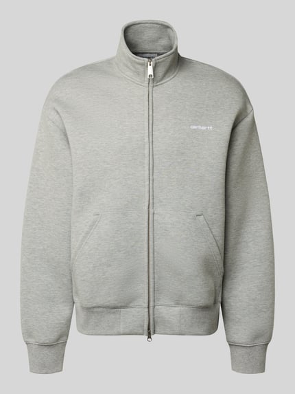 Sweatjacke mit Stehkragen Shop The Look MANNEQUINE