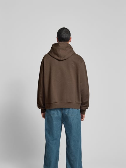 Marni hoodie met labeldetail Chocoladebruin - 5
