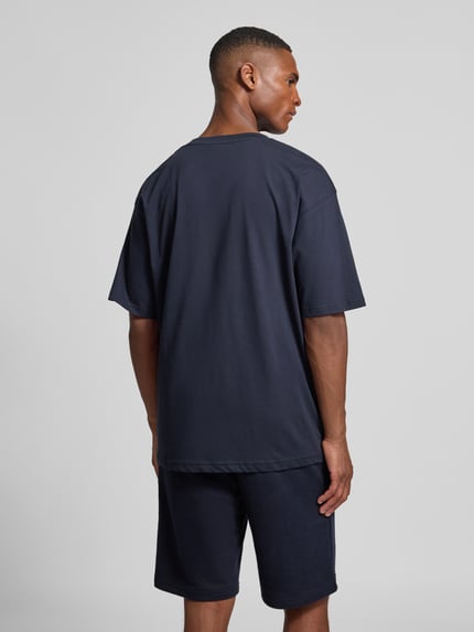 Tommy Hilfiger Relaxed Fit T-Shirt aus reiner Baumwolle Marine 5