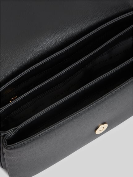 Tommy Hilfiger Henkeltasche mit Logo-Schließe Modell 'TH LIBRE' Black 5