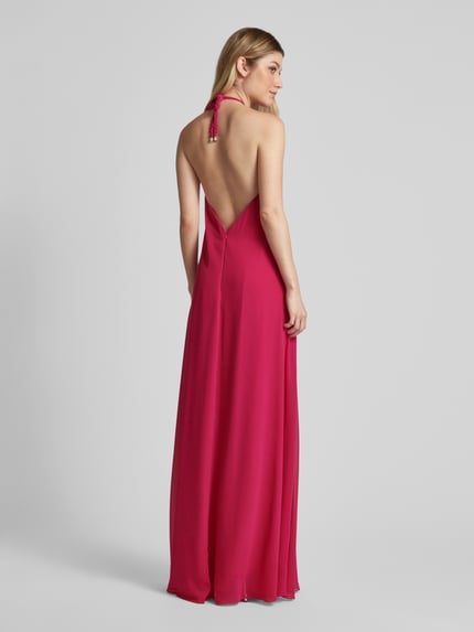 TROYDEN COLLECTION Abendkleid in unifarbenem Design Pink 5