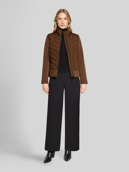 Betty Barclay Steppjacke mit Zweiwege Reißverschluss Cognac 1