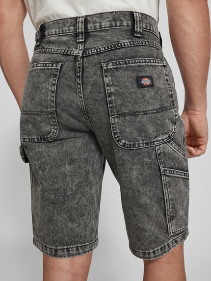 Dickies Jeansshorts mit Eingrifftaschen Modell 'GARYVILLE' Hellgrau 3
