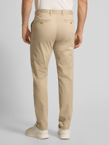 Tommy Hilfiger Relaxed Fit Hose aus Baumwoll-Mix Beige 5