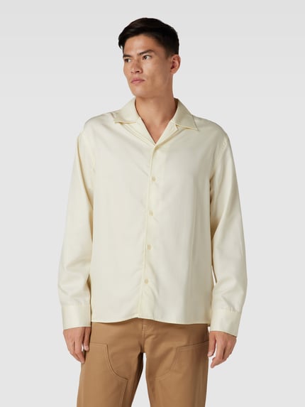 Filippa K Regular fit vrijetijdsoverhemd met platte kraag, model 'resort' Wit - 4