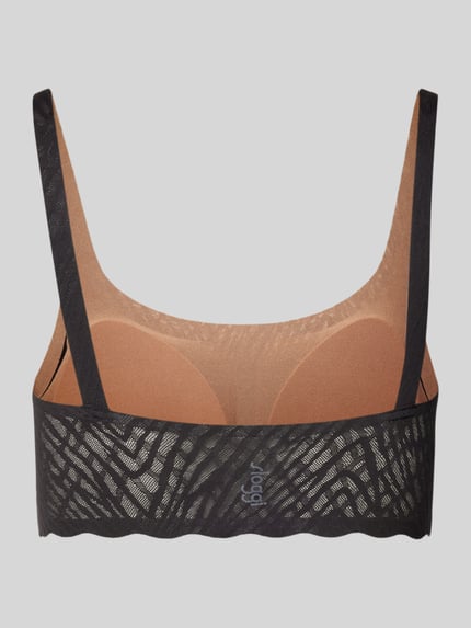 Sloggi Bh in semitransparant design Zwart - 3