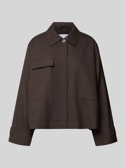 Jacke mit Umlegekragen Modell 'LIXA' Shop The Look MANNEQUINE