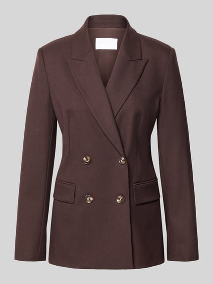 Regular Fit Kurzblazer mit Viskose-Anteil Shop The Look MANNEQUINE
