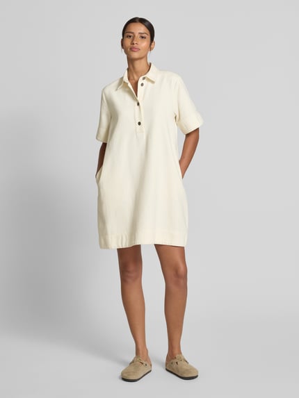Jake*s Casual Minikleid mit 1/2-Arm Offwhite 1