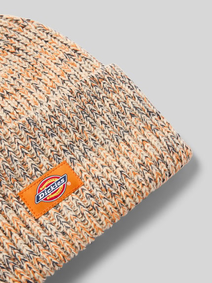 Dickies Beanie mit Label-Detail Modell 'LEWISTOWN' Beige Melange 2